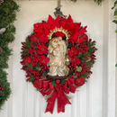 Guirlanda da Sagrada Família com LED – 65cm Vermelho