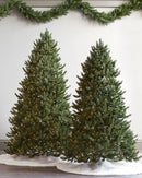 Árvore de Natal Vermont White Spruce com Galhos Articulados, Suporte Metálico e Micro LEDs Embutidos